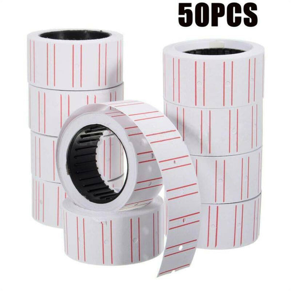 Price Tag Gun Labels Tags Rolls Sticker Pricing Tagging MX5500 800 Labels / Roll