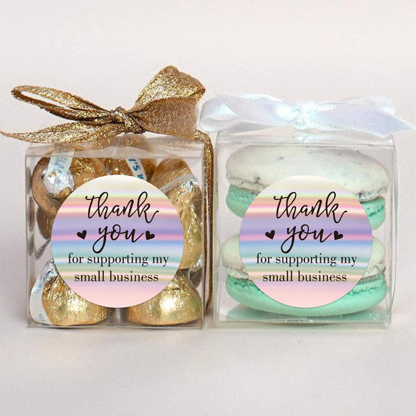 UP 200X Cupcake Boxes Cake Boxes with Clear Window Wedding Kraft paper Box Cases