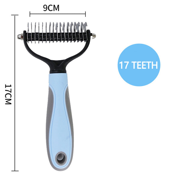Dog Pet Grooming Comb Brush Undercoat Rake Dematting Deshedding Trimmer Tools AU
