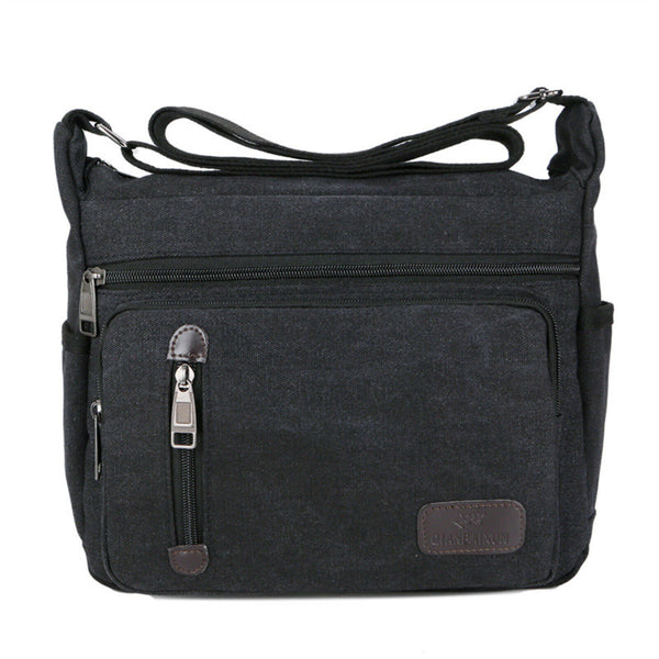 Retro Men's Canvas Shoulder Messenger Bag Crossbody Satchel Travel Man's Bags AU
