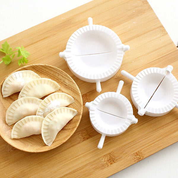 Plastic Manual Dumpling Skin Mold Kitchen Lazy DIY Jiaozi Maker Dough Press AU - Lets Party