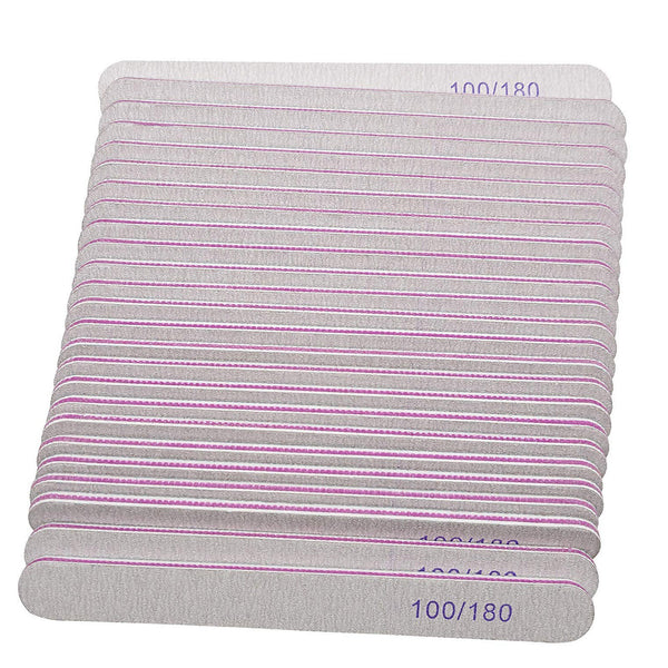Acrylic Nail Files Harbour Bridge 100/180 Grit Professional Manicure Pedicu