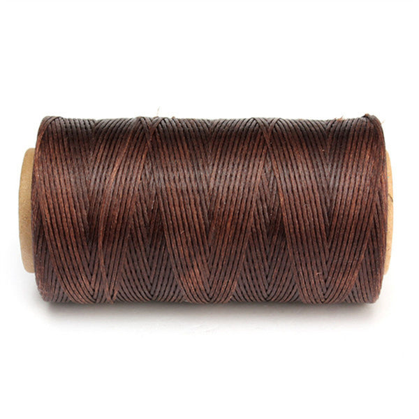 0.8-1MM 260m 150D Leather Sewing Waxed Thread Hand Stitching Craft Repair Cords