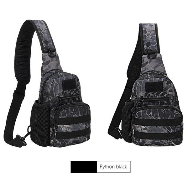 Man Shoulder Backpack Chest Bag Small Sling Cross Body Satchel Bag Outdoor AUS