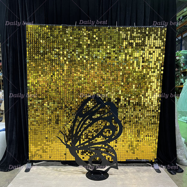 120cm Metal Butterfly Backdrop Stands Heavy Duty Party Props Decoration Wedding