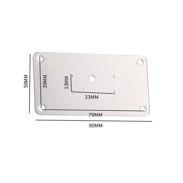 Kitchen Cupboard Door /Hinge Repair Kit Hinge Repair Plate Cabinet Mount Tool AU