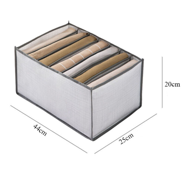 Pant Clothes Storage Box Clothes Storage Jeans Compartment Closet Clothes Drawer