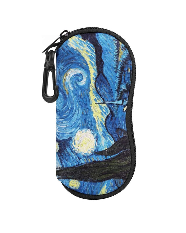 1X Light Sunglasses Soft Case Zipper Eyeglass With Belt Clip Travel Case Bag New