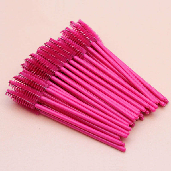 200PCS Disposable Mascara Wands Eyelash Brush Applicator Extension Spoolies AUS