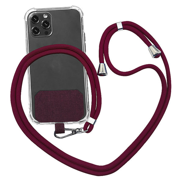 4 Colors Universal Crossbody Nylon Patch Phone Lanyards Mobile Strap Lanyard HOT