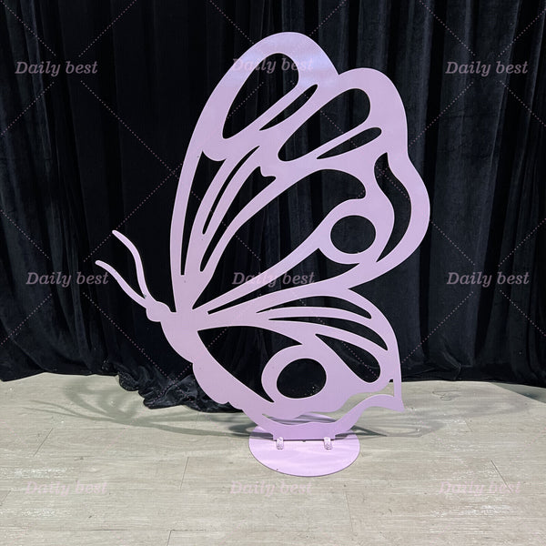 120cm Metal Butterfly Backdrop Stands Heavy Duty Party Props Decoration Wedding