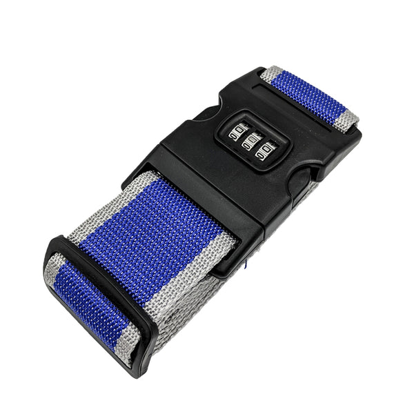 Luggage Strap Code Password Travel Suitcase Secure Lock Safe Nylon Packing Belt - Lets Party