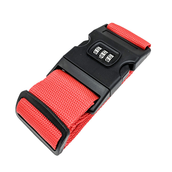 Luggage Strap Code Password Travel Suitcase Secure Lock Safe Nylon Packing Belt - Lets Party