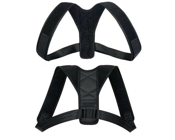 Posture Corrector Adjustable Back Shoulder Belt Support Body Brace Back Unisex - Lets Party