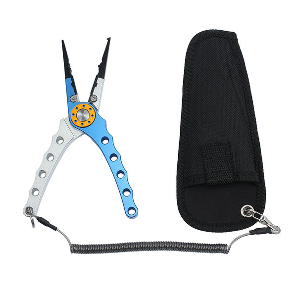 Aluminium Fishing Pliers Hook Removal Line Cutting Mono Braid Fish Grip AU Stock