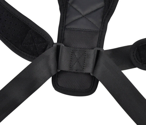 Posture Corrector Adjustable Back Shoulder Belt Support Body Brace Back Unisex - Lets Party