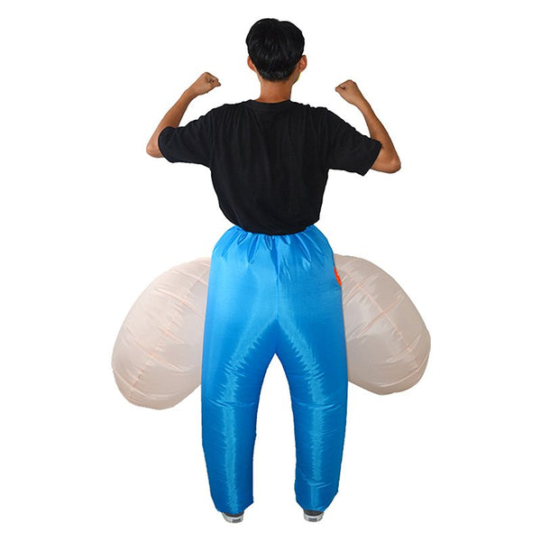 Adult Inflatable Pants Willy Suit Fancy Dress Costume Funny Penis Hen Stag Party - Lets Party
