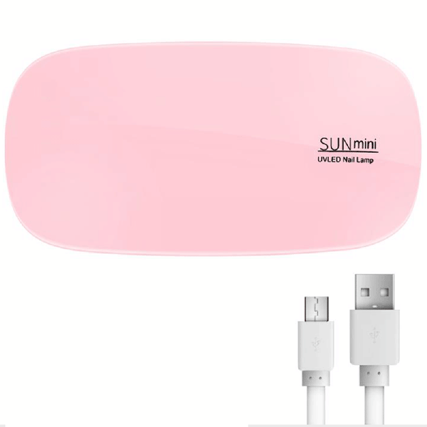 Mini LED Lamp Manicure Light Polish UV Gel Art Curing Machine 6W Nail Dryer DIY - Lets Party