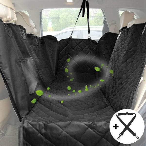 Premium Pet Back Car Seat Cover NonSlip Waterproof Pet Cat Hammock Protector Mat - Lets Party