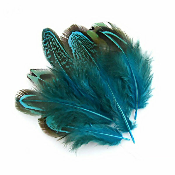 Mix Hen Pheasant Peacock Tail Eye Goose Feathers Wedding Millinery DIY Craft - Lets Party
