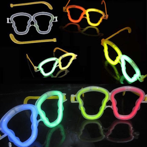 Glow Sticks Glasses Headband Light Shining Party Toy Glow In The Dark Glowsticks - Lets Party
