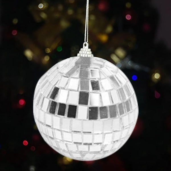 6 pcs of 5cm Disco Mirror Ball DJ Light Silver Dance Party Stage Lighting Eve - Lets Party