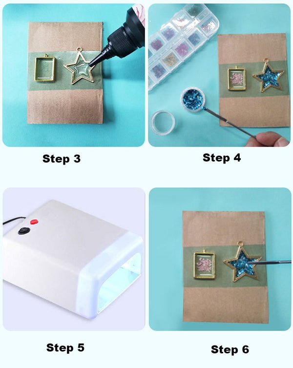 DIY UV Ultraviolet Resin Curing Solar Cure Sunlight Activated Hard - Lets Party