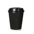100 Pcs 12oz Disposable Takeaway Coffee Paper Cups Triple Wall Take Away w Lids - Lets Party