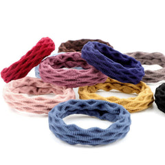 Colorful Girl Hair Ties Rubber Bands Ropes Rings Ponytail Holder Fashion