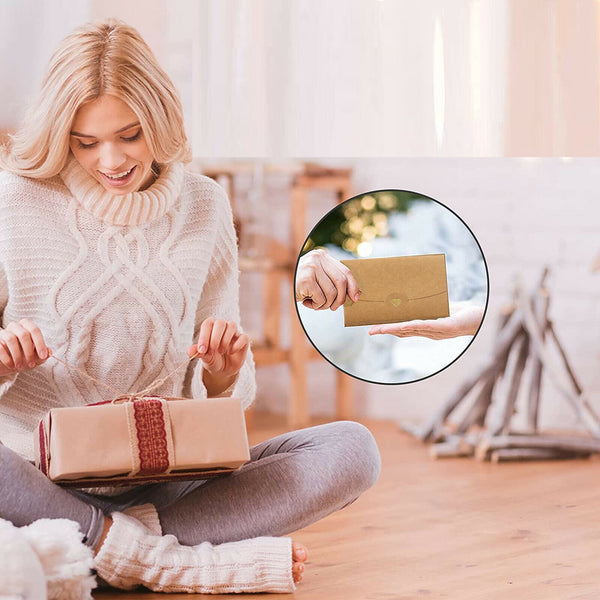 10Pcs Small Pearl Shimmer Festive Envelope Invitation Gift Card Greeting Wedding - Lets Party