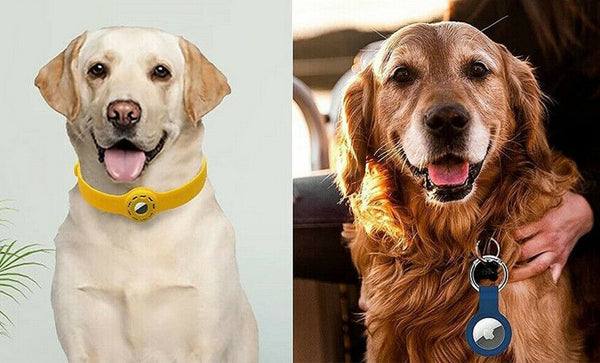 For Apple AirTag Silicone Band Collar Case Air Tag GPS Anti-lost for Cat Dog Pet - Lets Party