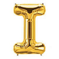 40cm Gold Foil Letter Balloons  Birthday Wedding Party Decorations - Lets Party
