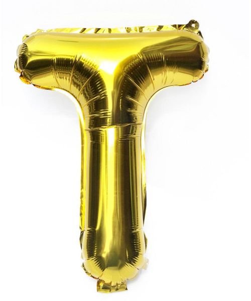 40cm Gold Foil Letter Balloons  Birthday Wedding Party Decorations - Lets Party