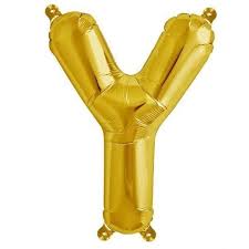 40cm Gold Foil Letter Balloons  Birthday Wedding Party Decorations - Lets Party