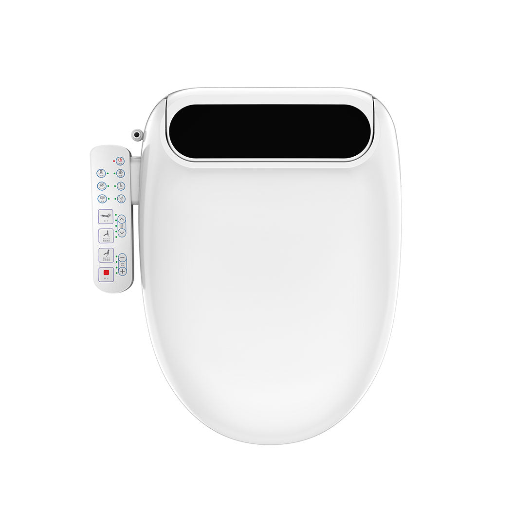 Electric Bidet Toilet Seat Cover Sprayer Auto Smart Electronic Wash Dual Nozzles - Lets Party