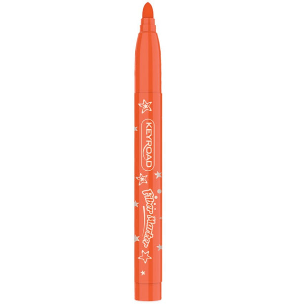 12PK Washable Marker Keyroad Jumbo Fiber Colour Markers - Lets Party