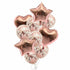 10-24pcs Balloon Set Foil Balloons Latex Confetti Balloon Party Birthday Wedding - Lets Party