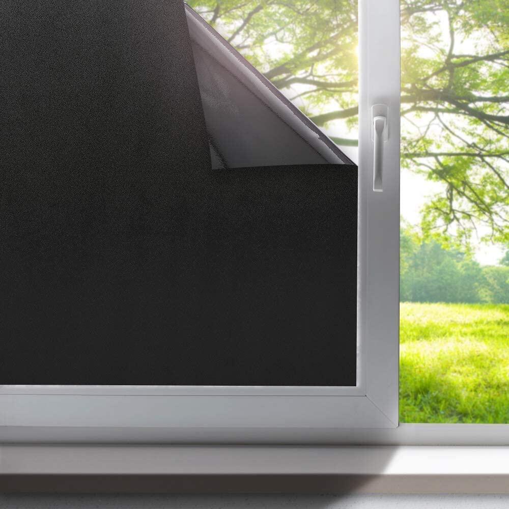 90cm Total Light Blackout 100% Privacy Window Film Tinting Tint Sticker AU - Lets Party