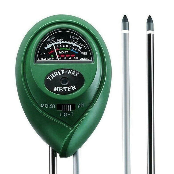 3 in 1 Soil PH Tester Water Moisture Test Meter Kit For Garden Plant Testing - Lets Party