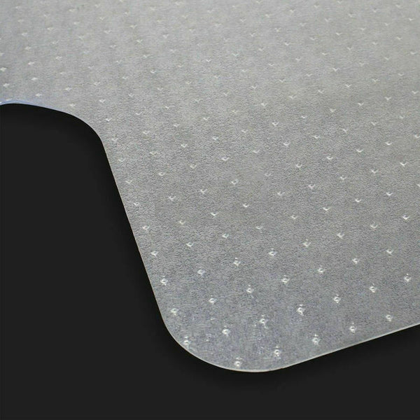 Ship Carpet Floor Office Computer Work Chair Mat Useful Plastic 1200 x 900mm - Lets Party
