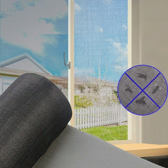 Roll Insect Flywire Window Fly Screen Net Mesh Flyscreen Black/ Grey 100FT / 30M