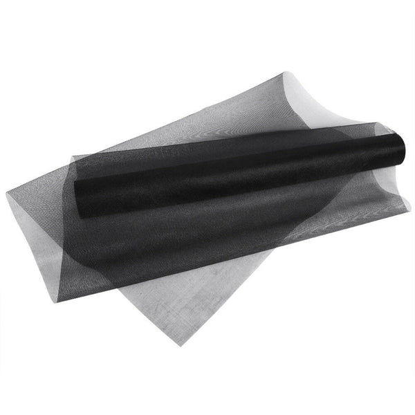 Roll Insect Flywire Window Fly Screen Net Mesh Flyscreen Black/ Grey 100FT / 30M - Lets Party