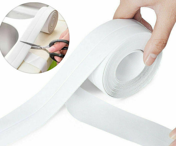 Waterproof Wall Corner Sealing Tape Self Adhesive Kitchen Bathroom Crevice Strip - Lets Party