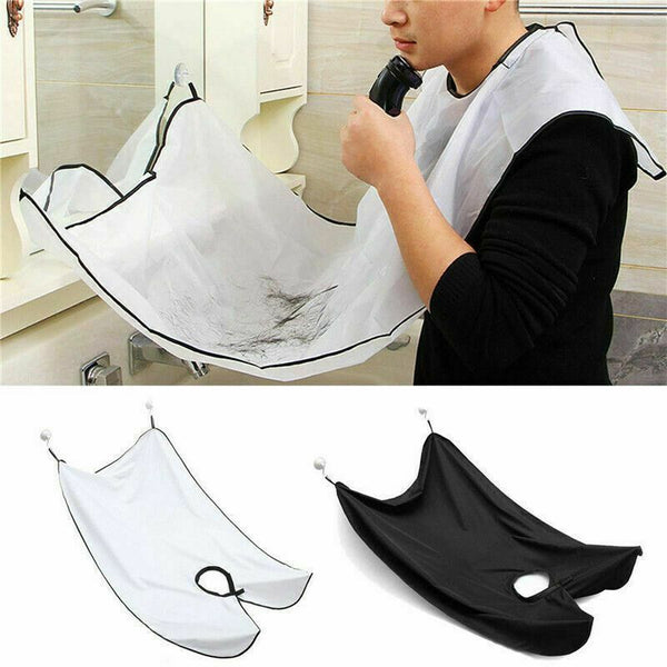 Waterproof Hair Beard Apron Catcher Shave Men's Facial Cape Trim - Lets Party