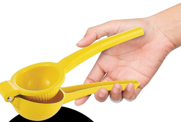 Premium Quality Metal Lemon Squeezer Handheld Juicer Presser Citrus Juice Lime - Lets Party