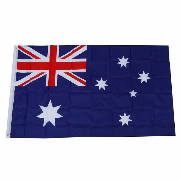 Large Australian Aussie Flag Australia Day Oz Heavy Duty Outdoor 90cm x 150cm - Lets Party