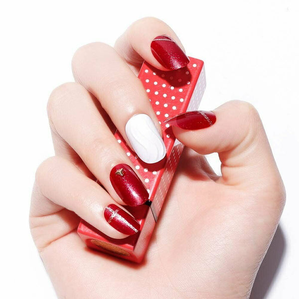 500Pcs Fake Nails French Tips White Clear Stiletto False Gel Pointy Art Acrylic - Lets Party