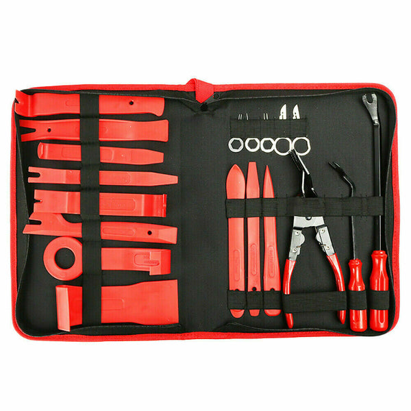 31X Car Trim Removal Tool Set Hand Tools Panel Pry Bar Door Interior Clip Kit - Lets Party