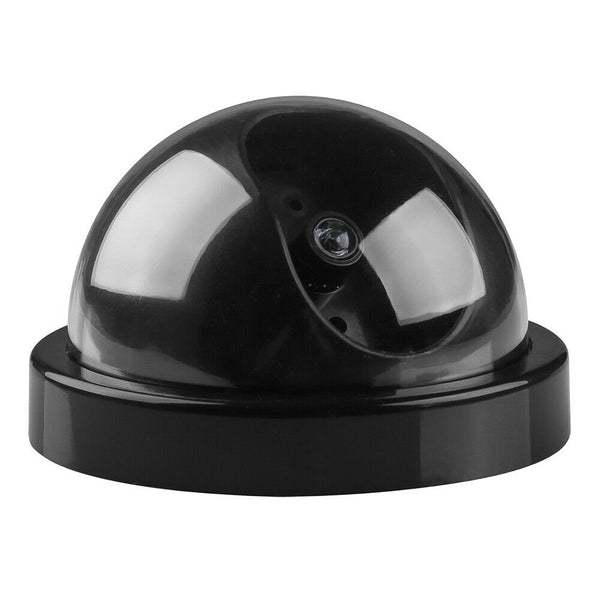 4x Dummy Fake Camera Surveillance CCTV Security Dome Camera Flashing LED Light - Lets Party
