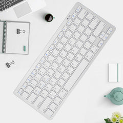 Ultra Slim Bluetooth Wireless Keyboard For Apple iPad iPhone Android Mac Windows